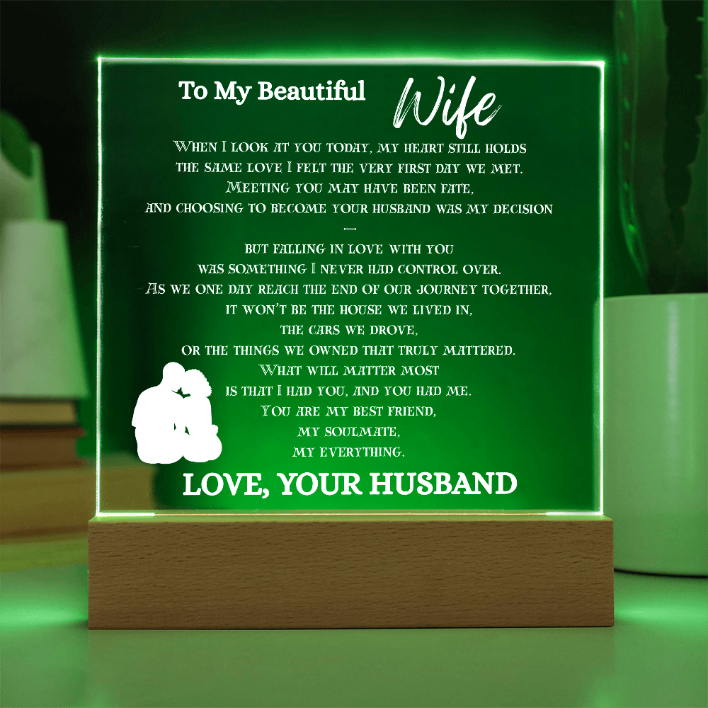 To My Beautiful Wife | When I Look At You