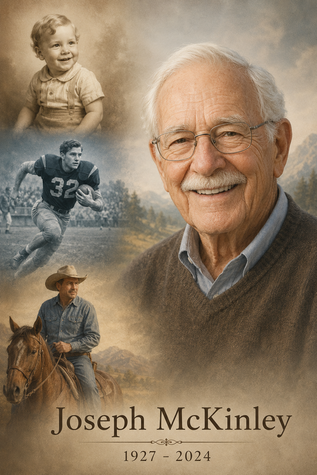 Custom Memorial Canvas Portraits