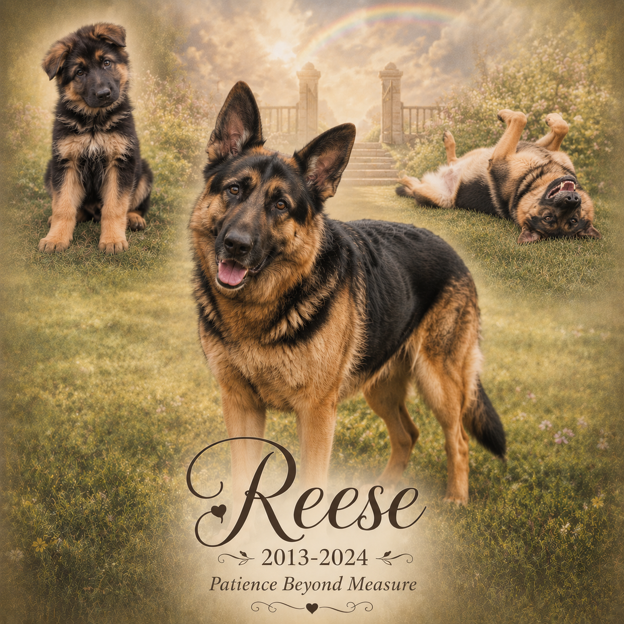 Custom Memorial Canvas Portraits
