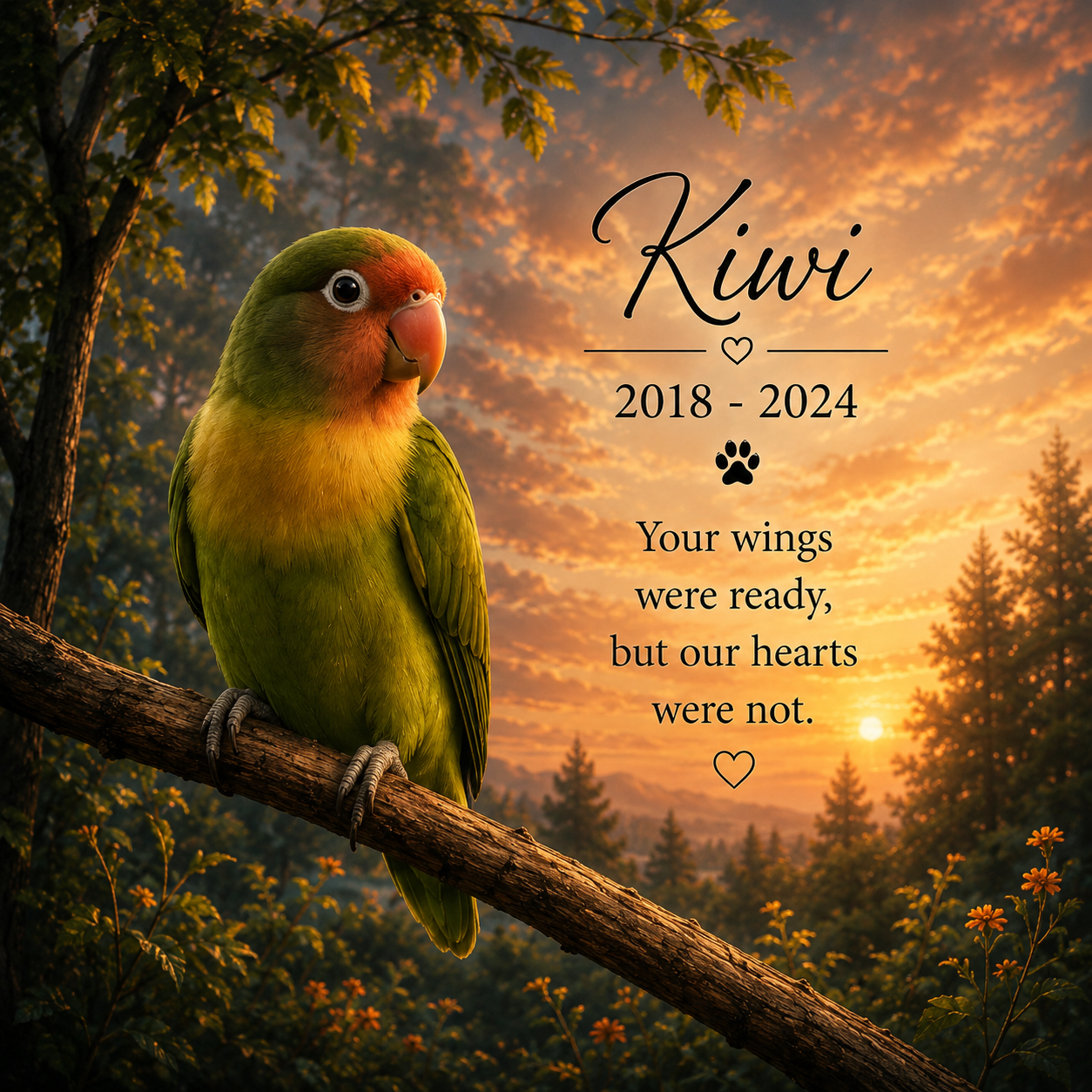 Pet Memorial Portraits