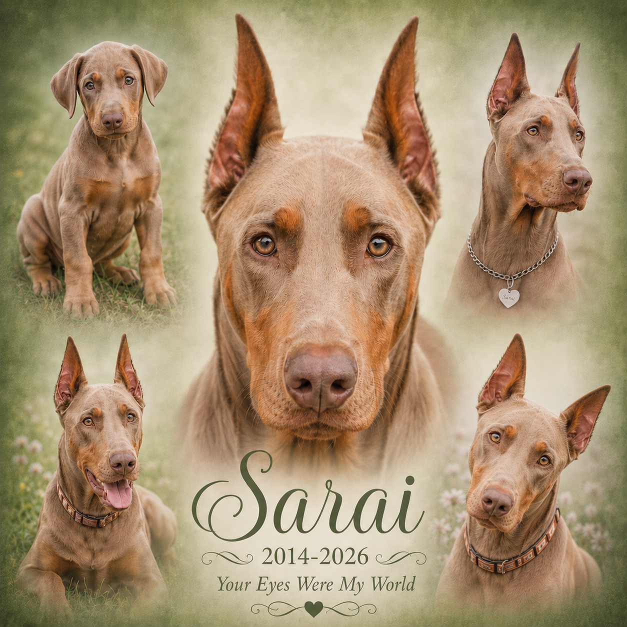 Custom Memorial Canvas Portraits