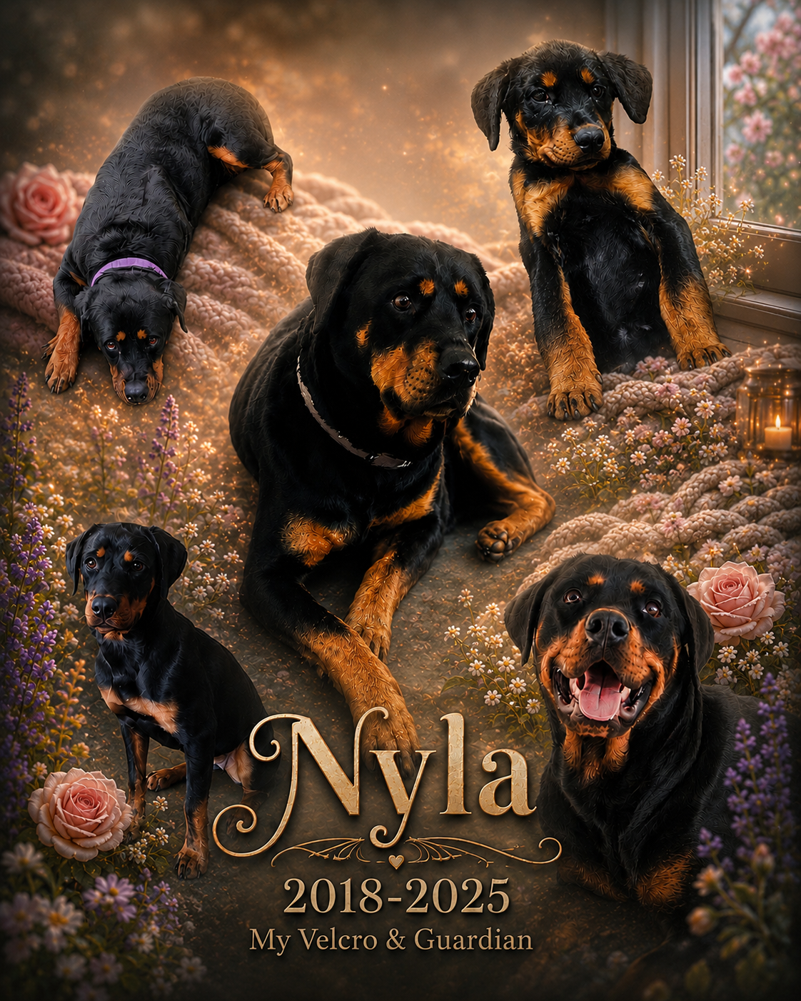 Custom Memorial Canvas Portraits